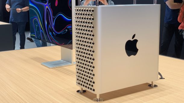The Intel Mac Pro at it's introduction